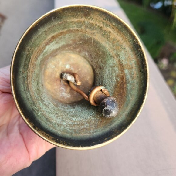 Antique 1878 Brass Swiss Cow Bell – Chiantel Fondeur, Saignelégier - Picture 4 of 9